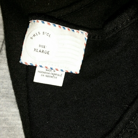 Postage Stamp (Anthropologie) Black Top - Picture 3 of 4